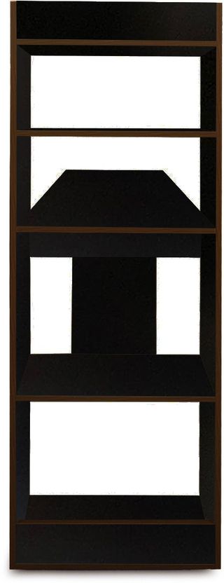 KAWACHI Office Laptop Desk with 4 Shelves - Image 9