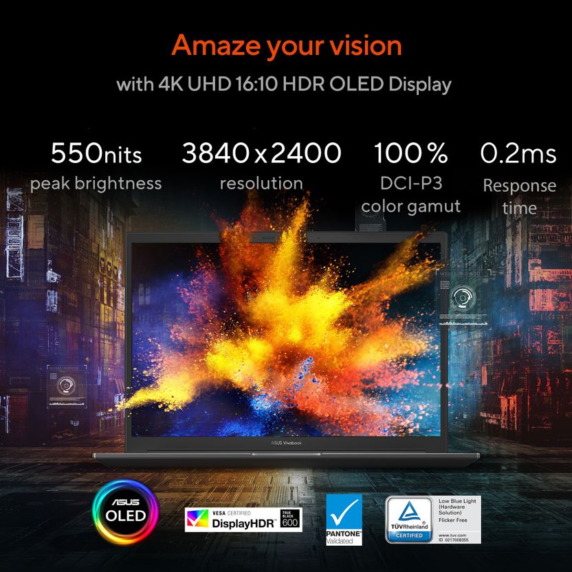 ASUS Vivobook Pro 16X OLED (2021) AMD Ryzen 9 5900HX - Image 3