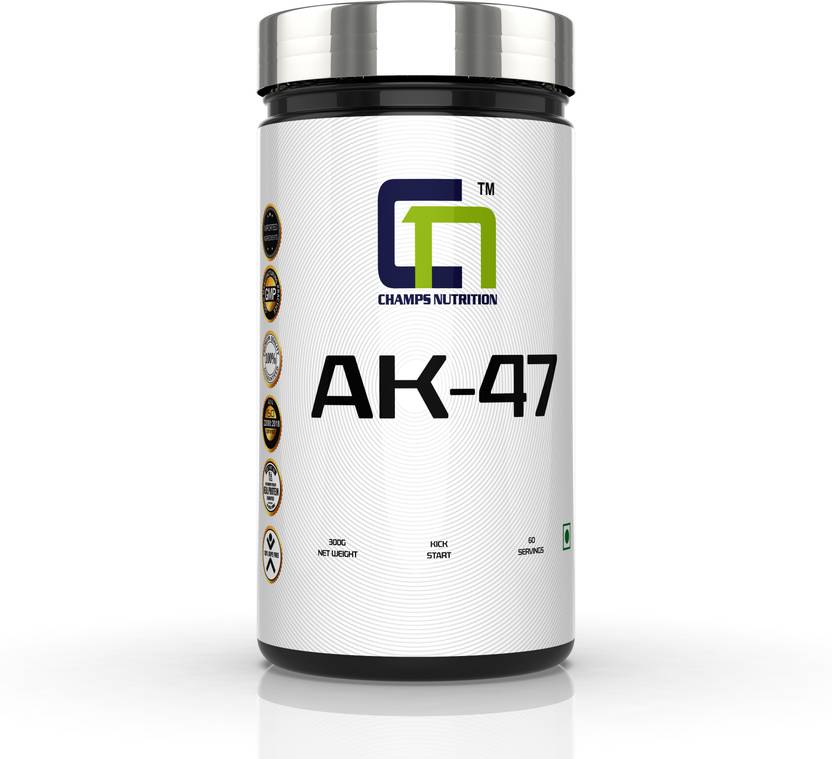 CHAMPS NUTRITION AK 47 PreWorkout 60 serving Pre Workout Price in India