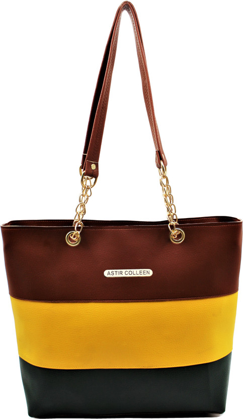 Tri Color - Tan & Yellow & Green