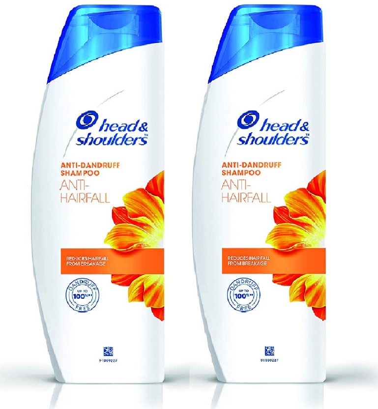 HEAD & SHOULDERS ANTI HAIRFALL SHAMPOO 340 ML PACK OF 2 PCS