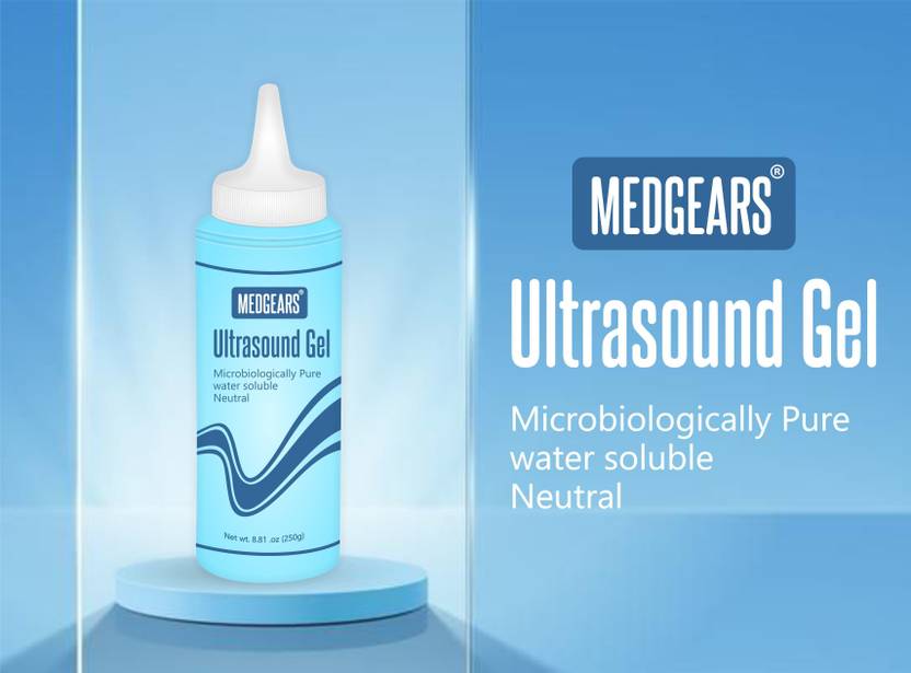MEDGEARS Microbiologically Pure Water Ultrasound Gel Pack of 4