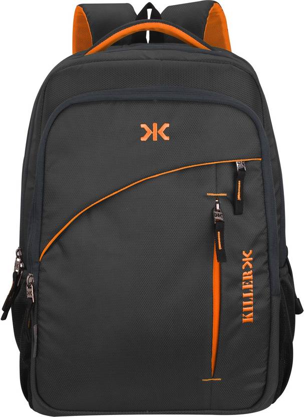 KILLER Louis 38L Large Laptop BackpackDark Grey 38 L Laptop Backpack