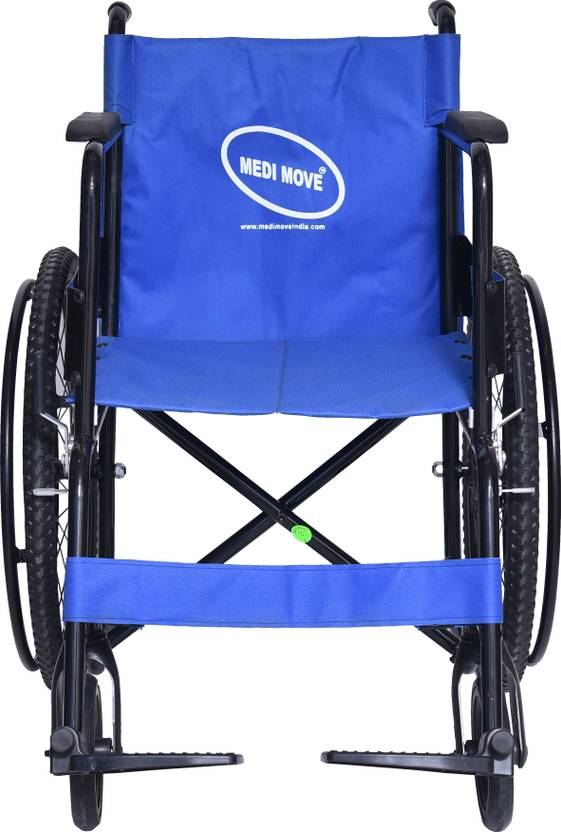 Medimove Blue Seat Ezee Lite Manual Wheelchair Price in India Buy