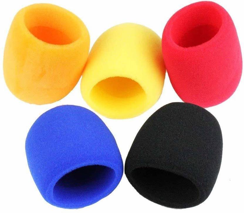 Adiohub Foam Mic Cover Handheld Microphone Windscreen (Pack of 5) Mic Foam