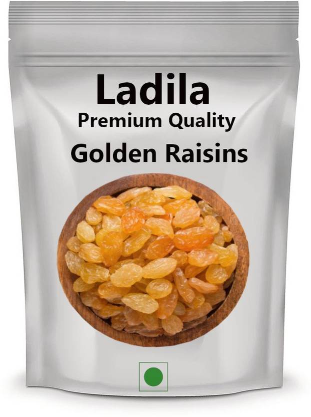 Ladila Golden Raisins Kishmish Dry Fruits kismis Healthy Juicy