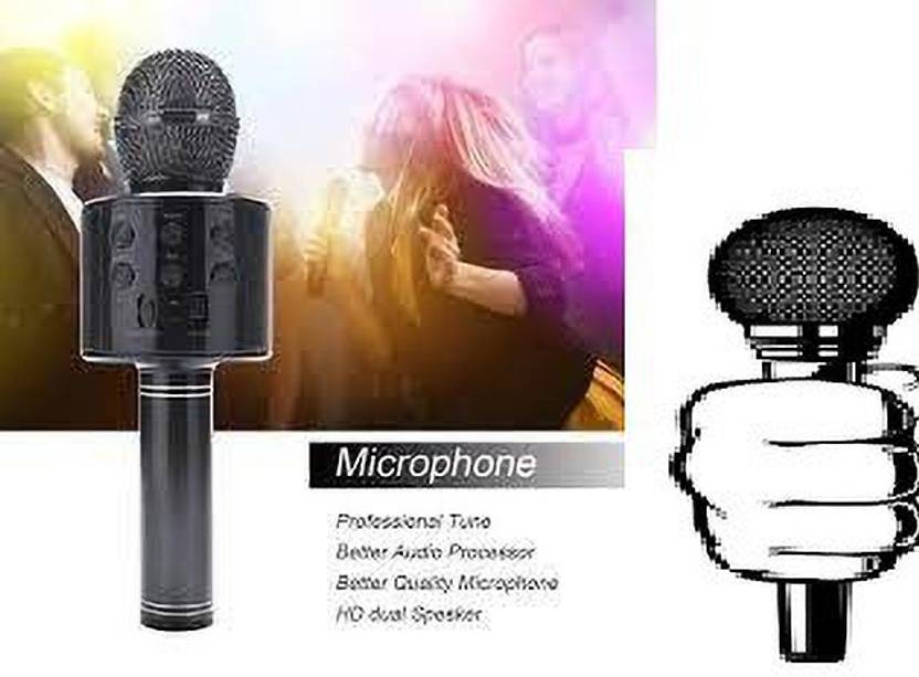 Yuvkarn OD848/ WS858 PRO Wireless Mic For Singing color may very(pack