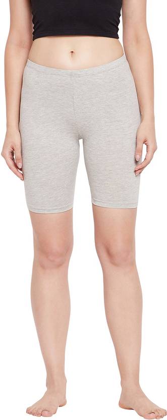 HYPERNATION Solid Women Grey Night Shorts