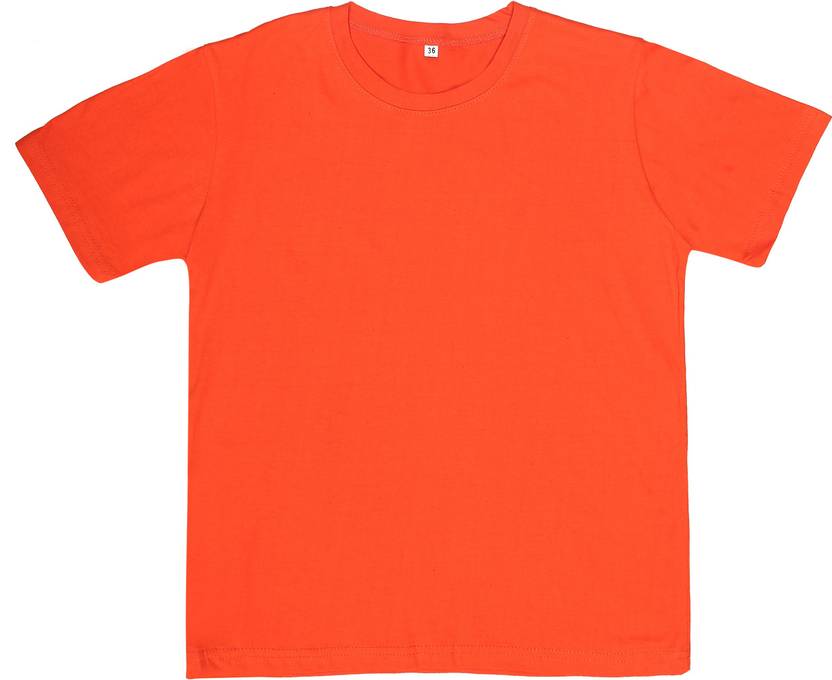 Ayvina Boys Solid Pure Cotton Regular T Shirt
