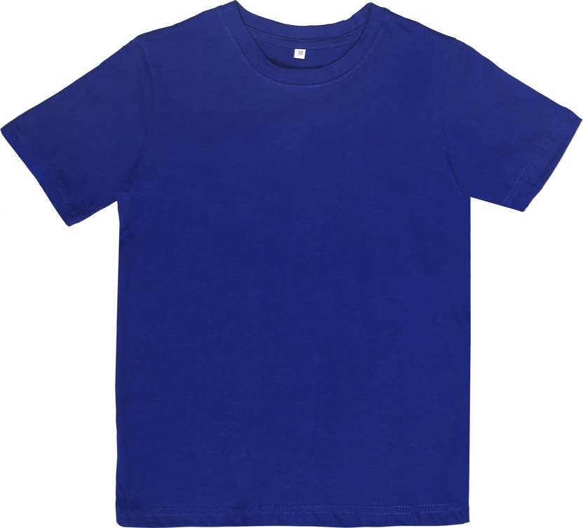 Ayvina Boys Solid Pure Cotton Regular T Shirt