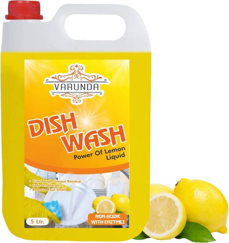 varunda 5 LTR dish wash Liquid Detergent Dish Cleaning Gel Dish