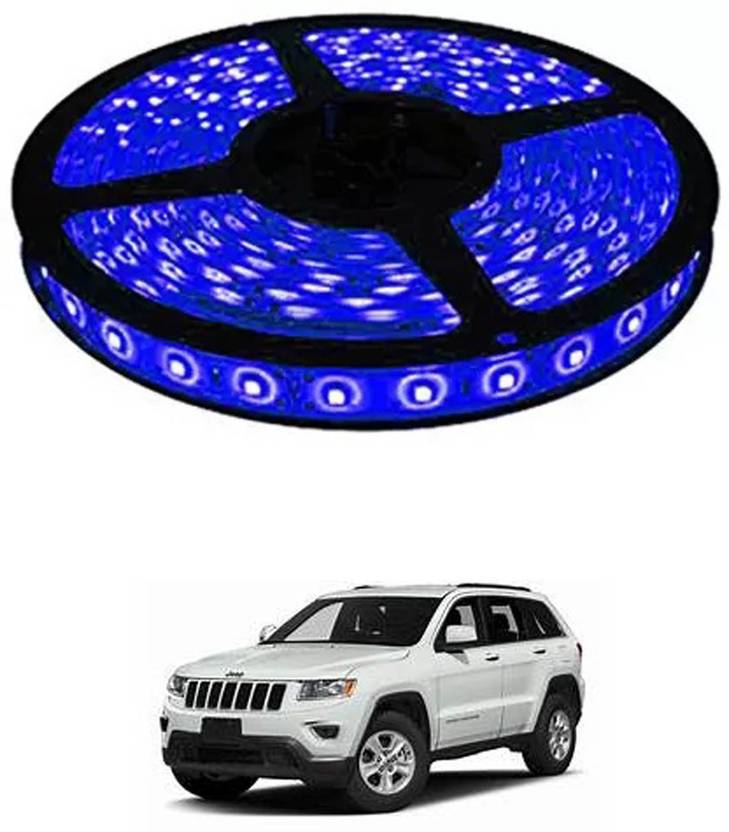 APICAL Waterproof Cuttable LED Lights Strip Roll (Blue) For Jeep Car Fancy Lights
