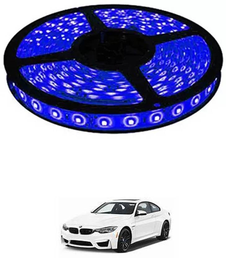 APICAL Waterproof Cuttable LED Lights Strip Roll (Blue) For M4 Car Fancy Lights