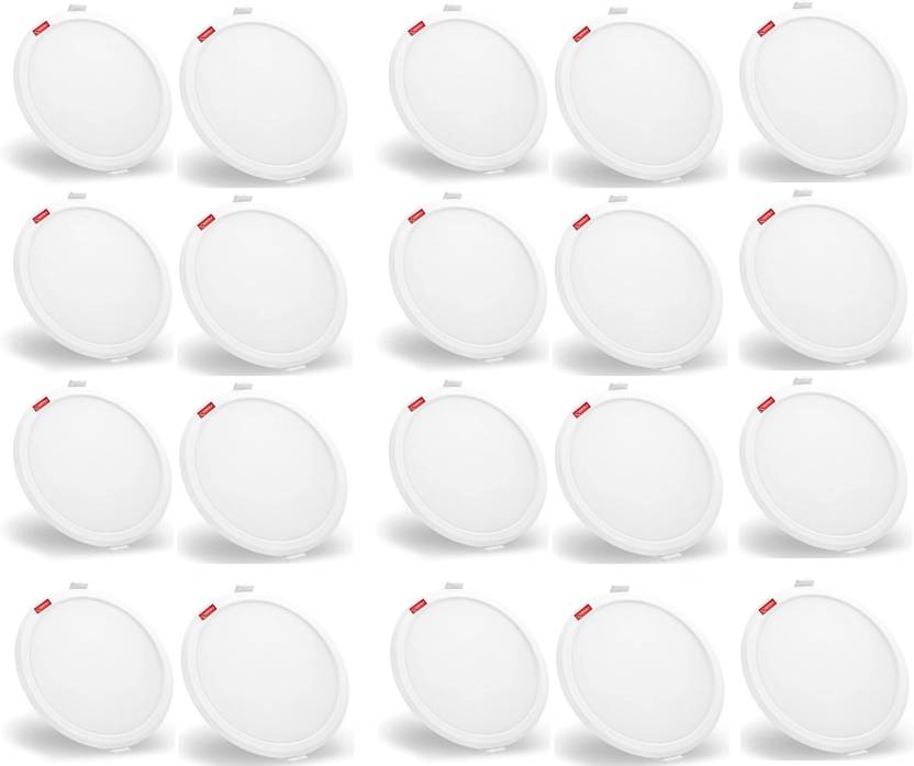 SK 8 Watt Led Round POP False Ceiling Cool White Panel Light 4