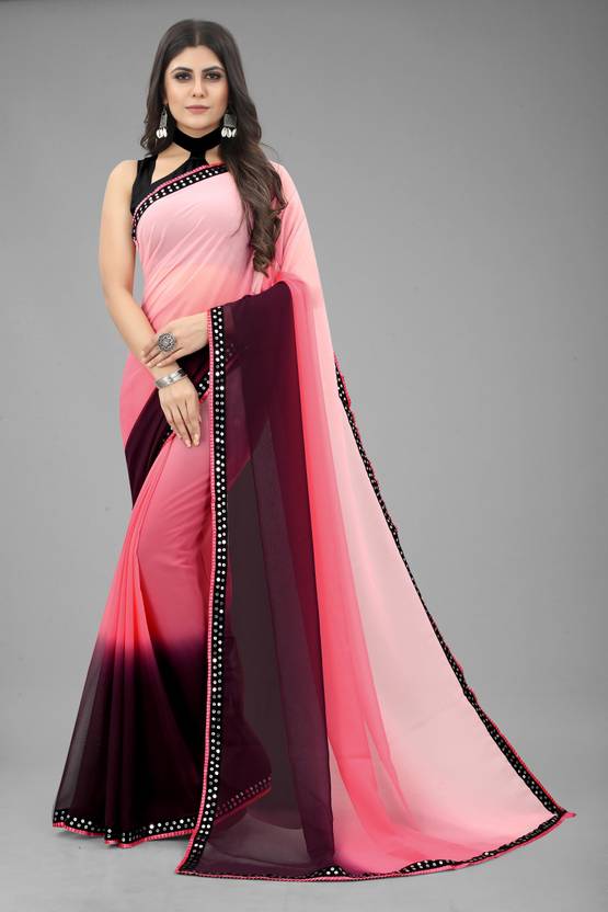 FashDeal Embellished Bollywood Georgette Saree