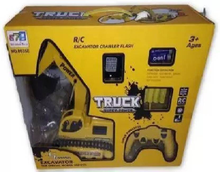 FineArts Remote Control Jcb Construction Loader Excavator Truck Toy Remote Control Jcb
