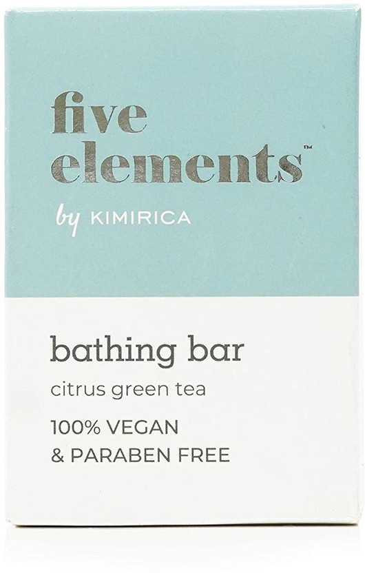 KIMIRICA Five Elements Citrus Green Tea Bathing Soap Bar