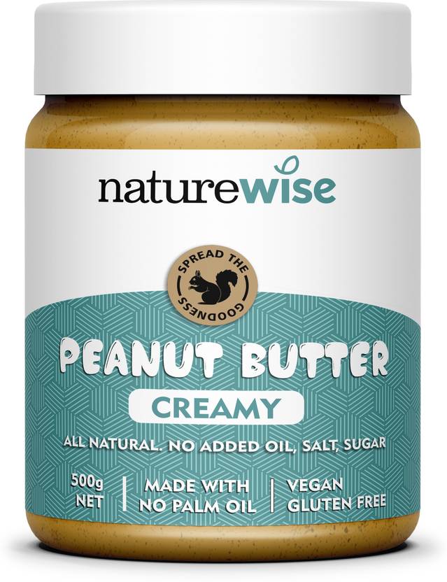 Naturewise Original Peanut Butter with Omega3 Super Creamy Unsweetened