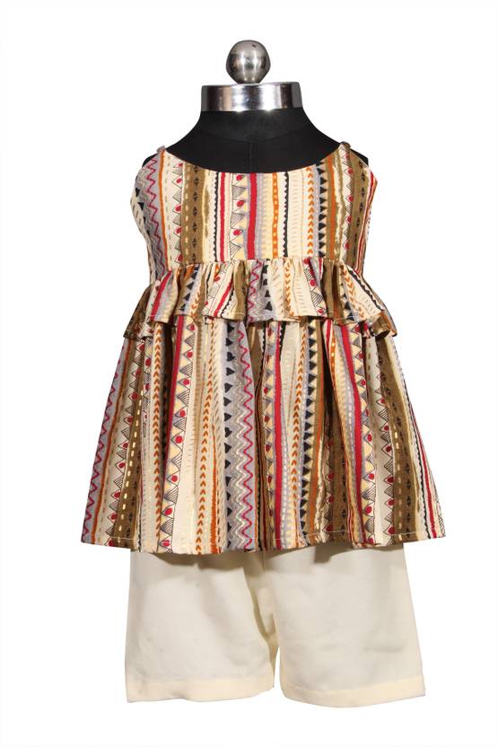 Anneca Baby Girls Party(Festive) Top Shorts