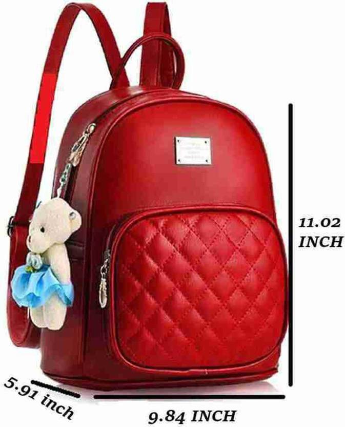 Door fashion Red_cross_backpack 20 L Backpack Red Price in India