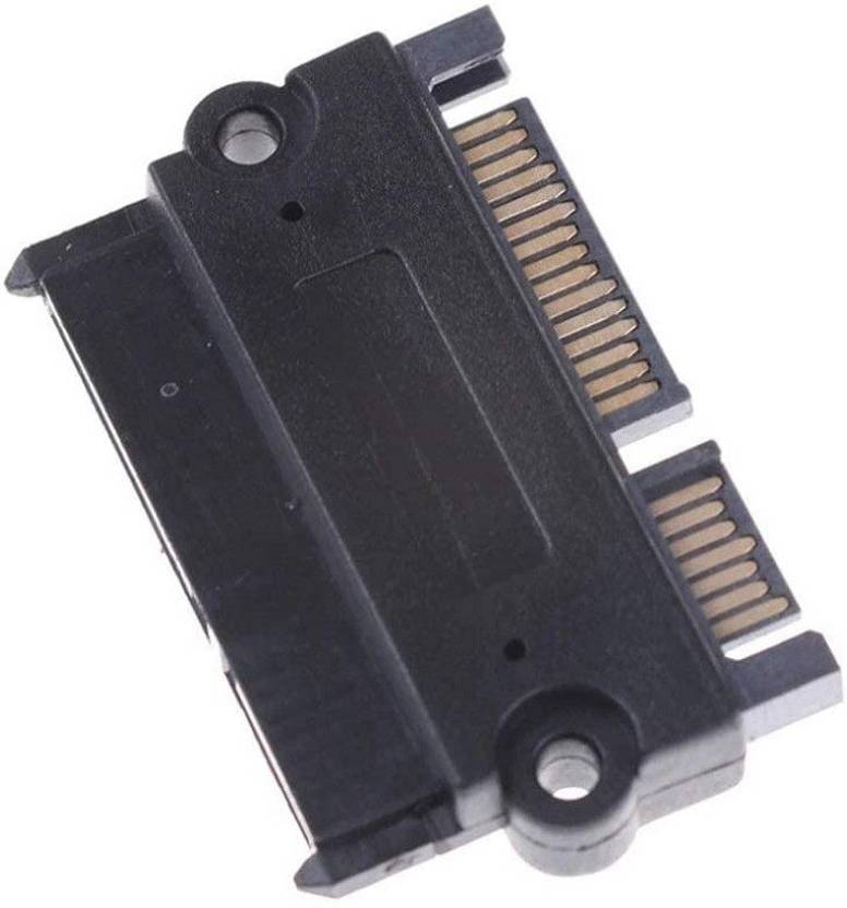 LipiWorld SAS to SATA Hard Disk Adapter 22Pin 7+15 Pin Male Plug to