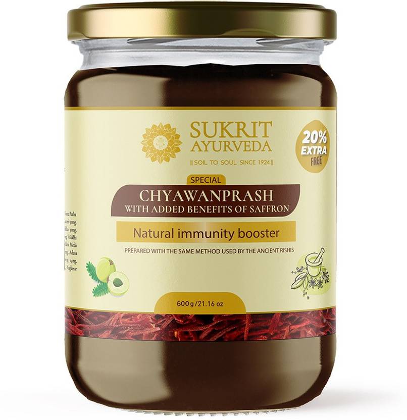 sukrit ayurveda Special Chyawanprash Added Mishri, Desi Cow ghee