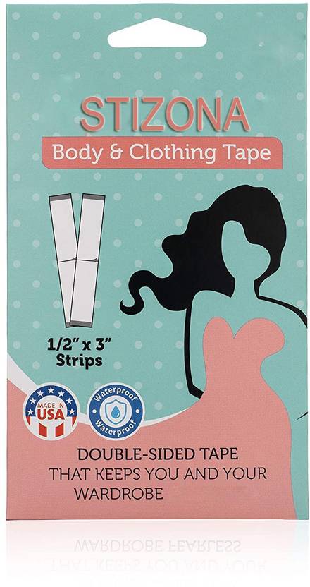 STIZONA 36 Women Fashion tape Clothing & Body Strong Clear Bra Tape Strips Silicone Bra Strap Cushion