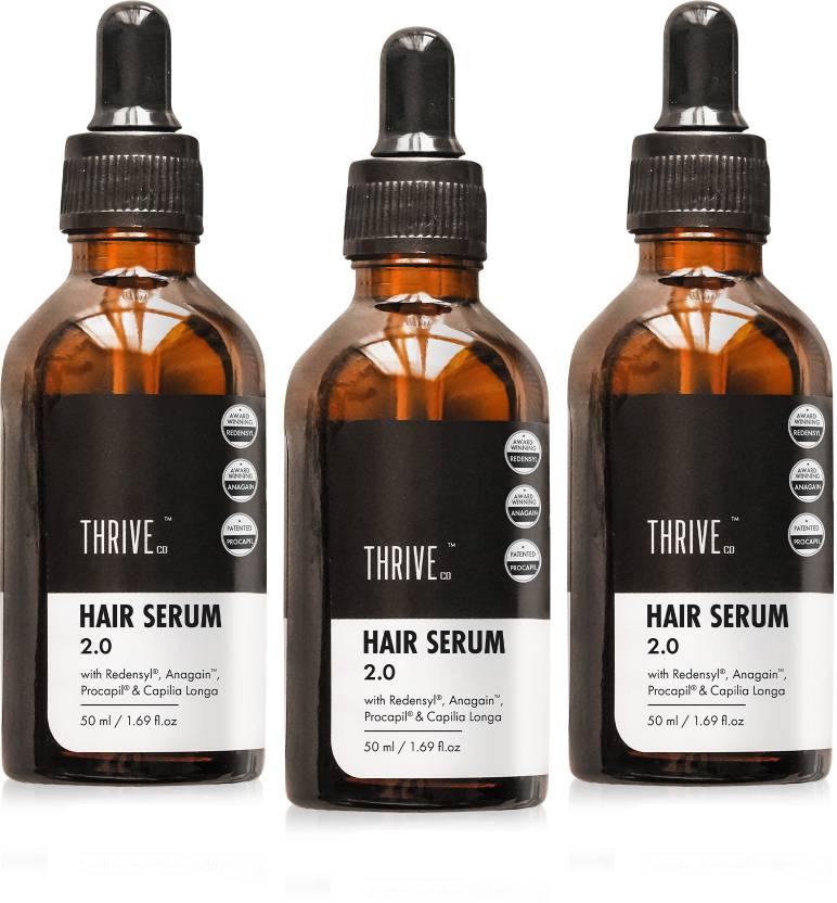 ThriveCo Hair Growth Serum, with Redensyl, Anagain & Procapil 50ml x