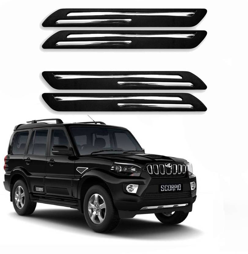 BLUERIDE Microfibre, Stainless Steel Car Bumper Guard