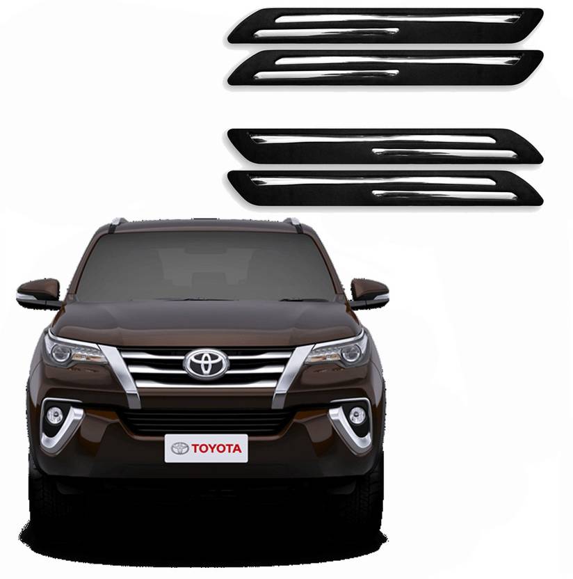 BLUERIDE Microfibre, Stainless Steel Car Bumper Guard