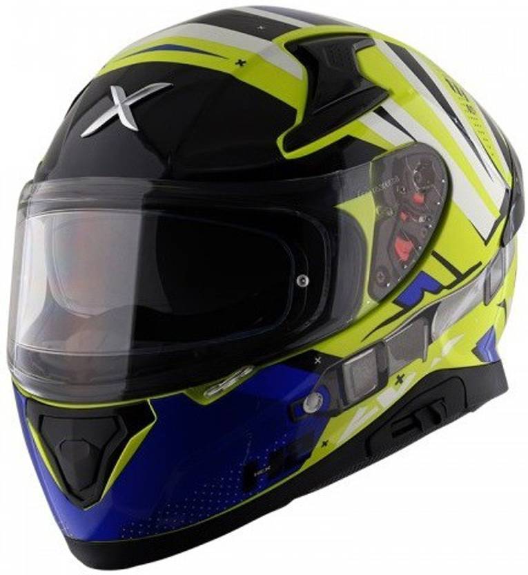 Axor Apex Hex-2 Dual Visor Motorbike Helmet - Buy Axor Apex Hex-2 Dual