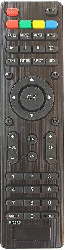 BhalTech LED462 LED LCD Smart TV Compatible for  VIDEOCON TV Remote Controller