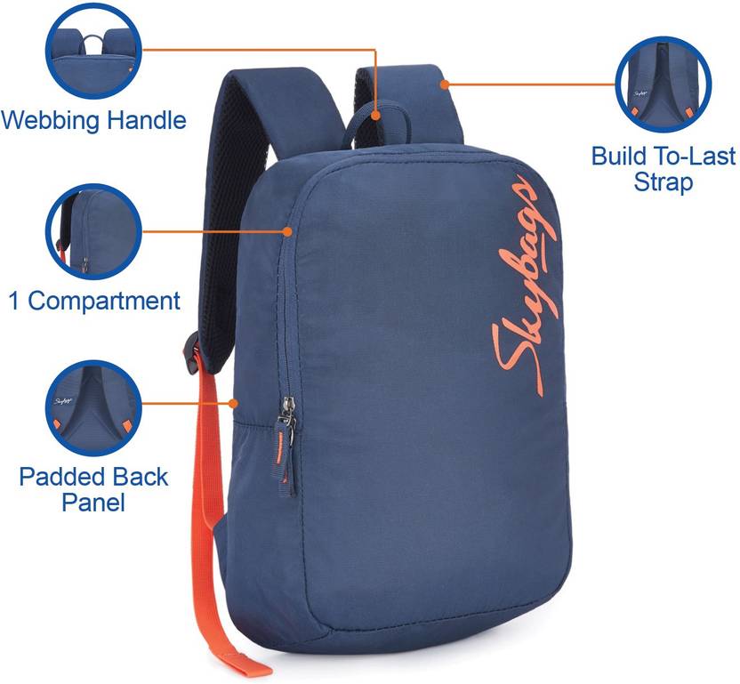 Small 10 L Backpack BPRDP10EBLU  (Blue)