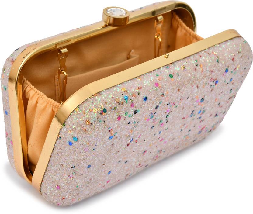 Party, Casual Cream  Clutch