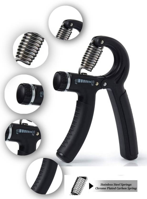 SPORTOFISTA Adjustable Heavy Hand Gripper Gym Power Fitness Wrist Forearm Hand Grip/Fitness Grip