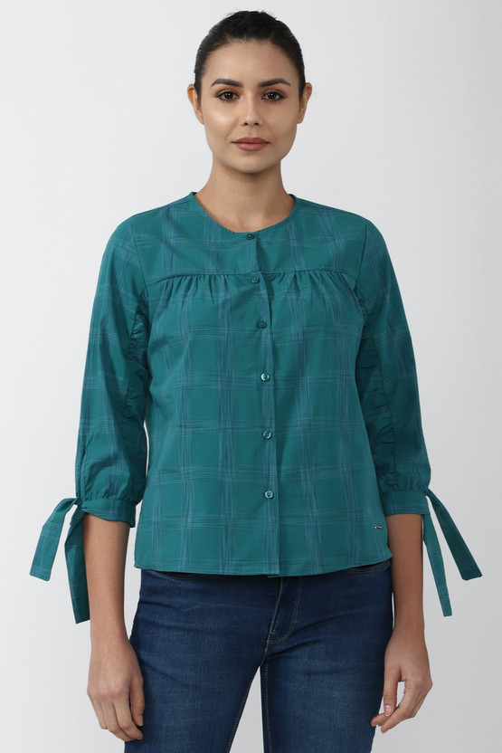 Van Heusen Beige Top ()buy Now Van Heusen Blu