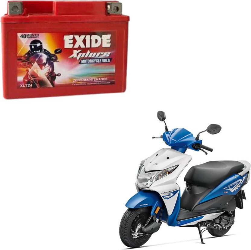 EXIDE Xplore XLTZ4 Honda Dio 4 Ah Battery for Bike Price in India Buy