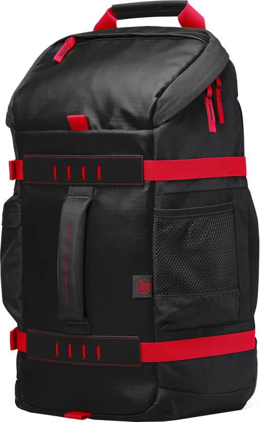 HP 15.6 inch Odyssey Backpack 15.6 L Laptop Backpack Red, Black Price