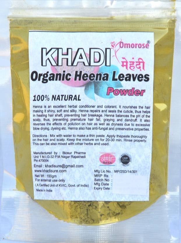 Khadi Omorose Mehendi Natural Mehendi