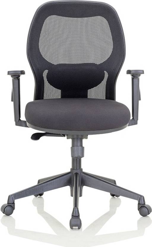 Featherlite FP Anatom MB Fabric Office Arm Chair Price in India Buy Featherlite FP Anatom MB