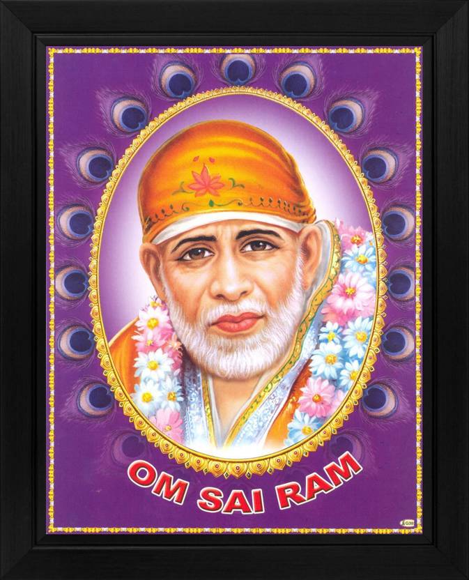 Sai Baba / Saibaba Poster Paper Print Art & Paintings, Religious