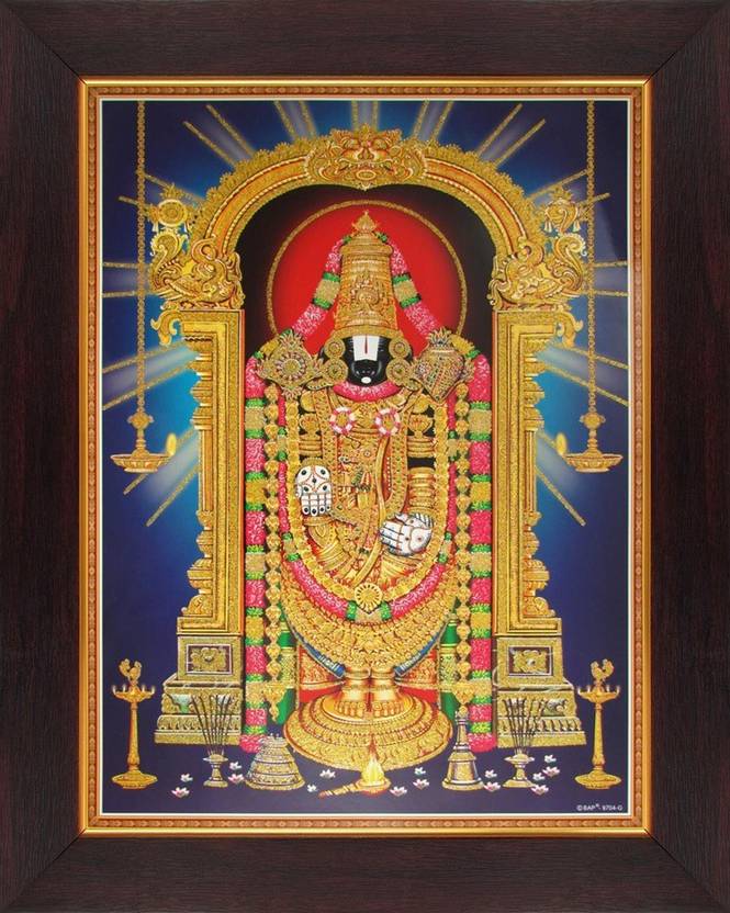 Lord Venkateswara / Tirupati Balaji / Vyankatesh Poster Paper Print ...