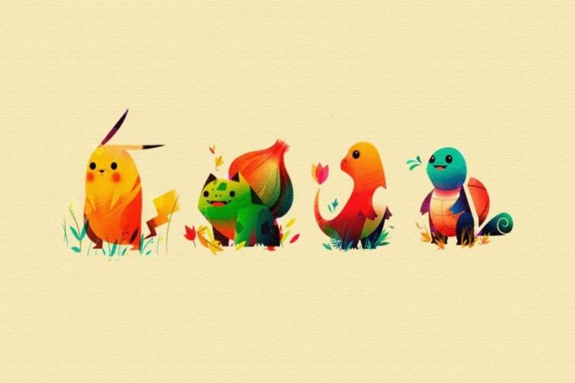 Pokemon Cute Poster Photographic Paper - Art & Paintings posters in ...