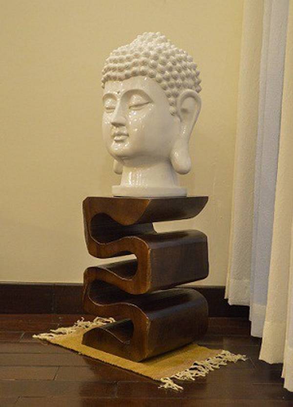 Honestretail Side Stool Solid Wood Side Table Price in India Buy