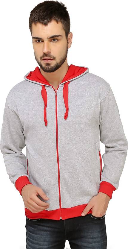 Ashdan Men Full Sleeve Solid Hooded Sweatshirt