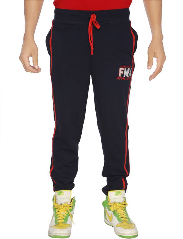 Filmax | Solid Men Blue Track Pants