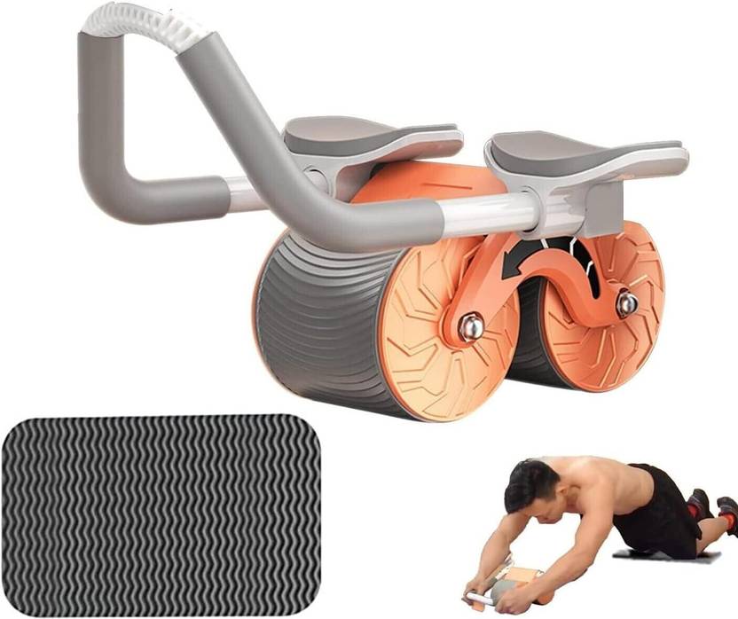AASHRO MALL Abdominal Wheel Roller with Elbow Support, Abdominal Workout Equipment Ab Exerciser