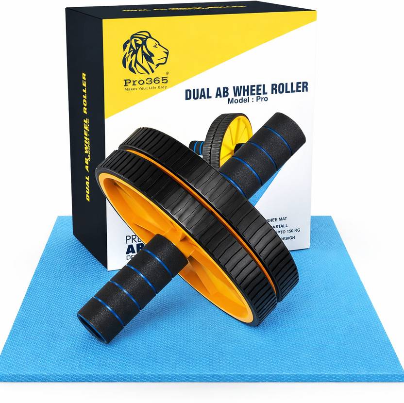 PRO365 Home Gym Ab Roller Indoor Ab Wheel for Abs Workouts Exercise 6 Month Warranty Ab Exerciser