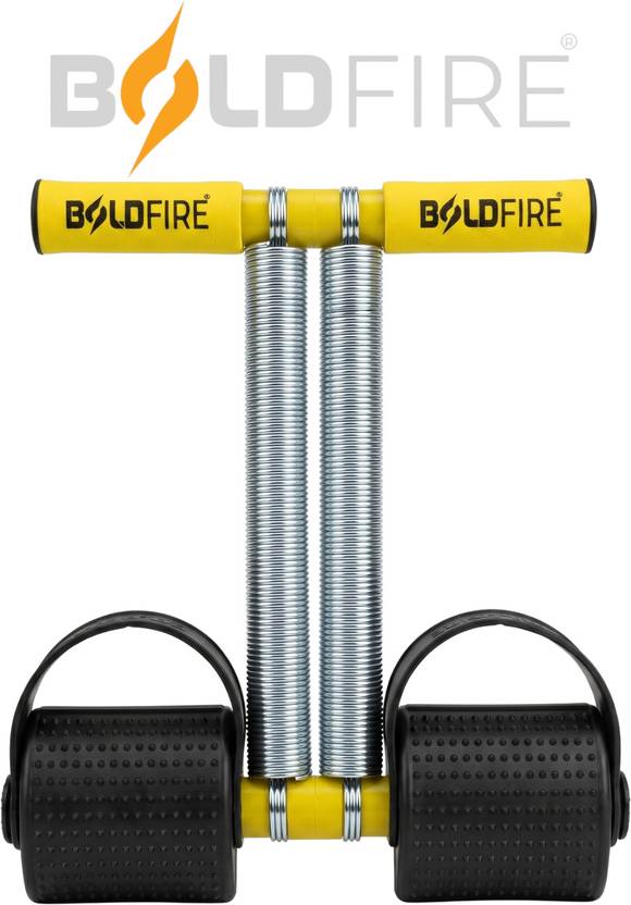 BoldFire Heavy Duty Double Spring Tummy Trimmer for Men & Women, Body Fitness Equipment Ab Exerciser