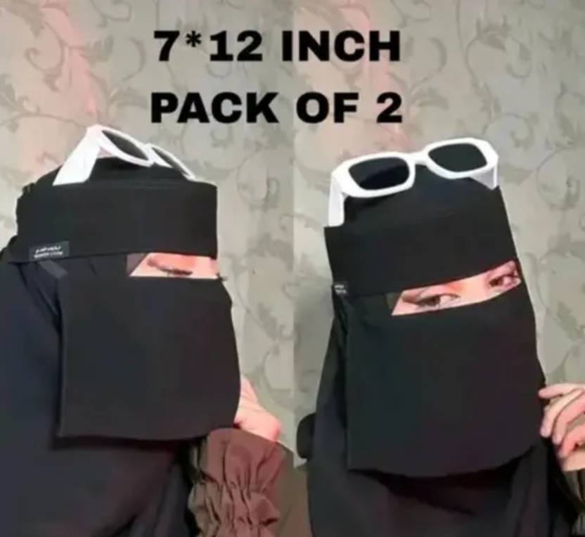 EthnicCharmz Chiffon Naqab